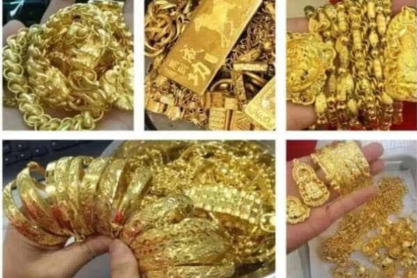 红河州蒙自回收黄金